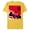 Yellow, variant on Disney Racing 5th Birthday 5 Years Old Mickey Mouse Race Car - Short Sleeve Blended T-Shirt for Adults - Customized-Yellow