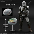 thumbnail image 5 of Bandai: Star Wars The Mandalorian Grogu 1/4 Scale Building Set Action Figure, 5 of 6