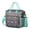 Greenish-blue-11, variant on Funny Llama Face Insulated Lunch Bag - Large Leakproof Cooler Tote for Men & Women - Kawaii Design with Durable Shoulder Strap