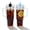 Black and Blue, variant on 40 oz Clear Plastic Tumbler - Reusable Iced Coffee Cup with Lid and Straw, Suitable for family gatherings, movies, car trips and outdoor iced coffee cups Perfect for Daily Use and festival gifts