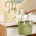 thumbnail image 6 of RUISINERY Portable Sturdy Rubber Beach Storage Bag for Travel and Pool Convenient for Shower Trip With Stylish Designs Storage, 6 of 6