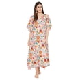 thumbnail image 2 of Caftans pour Femmes Longue Maxi Grande Taille Robe Caftans Manches 3/4 Robes pour Dames Filles en Ligne, 2 of 7