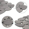 thumbnail image 3 of Colourtree Grey Pebble Sink Mats for Stainless Steel Sink, PVC Sink Saddle Protectors Kitchen(2 Pcs), 3 of 7