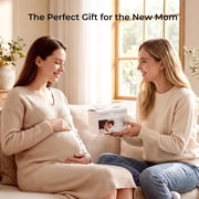 Momcozy Breastmilk Storage Bags 120 Ct, Temp-Sensing Discoloration Breastfeeding Storage Bag 6oz/180ml