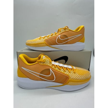 Nike Sabrina 1 Men's Size 17 Yellow White Basketball Shoes FQ3391 700