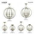 thumbnail image 2 of Livex Lighting Convertible Chain Hang/Ceiling Mount, 2 of 13