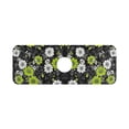 thumbnail image 7 of Yayeee Faucet Mat for Kitchen Sink 14.7" Diatomite Long Splash Guard Pad, White Flower Pattern, 7 of 7