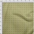 thumbnail image 4 of oneOone Polyester Lycra Dark Mustard Fabric Floral Craft Projects Decor Fabric Printed By The Yard 56 Inch Wide, 4 of 5