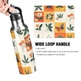 thumbnail image 4 of Yayeee 20oz Insulated Water Bottle Double Wall Stainless Steel with Flip Straw Lid, Cartoon Plants, 4 of 7