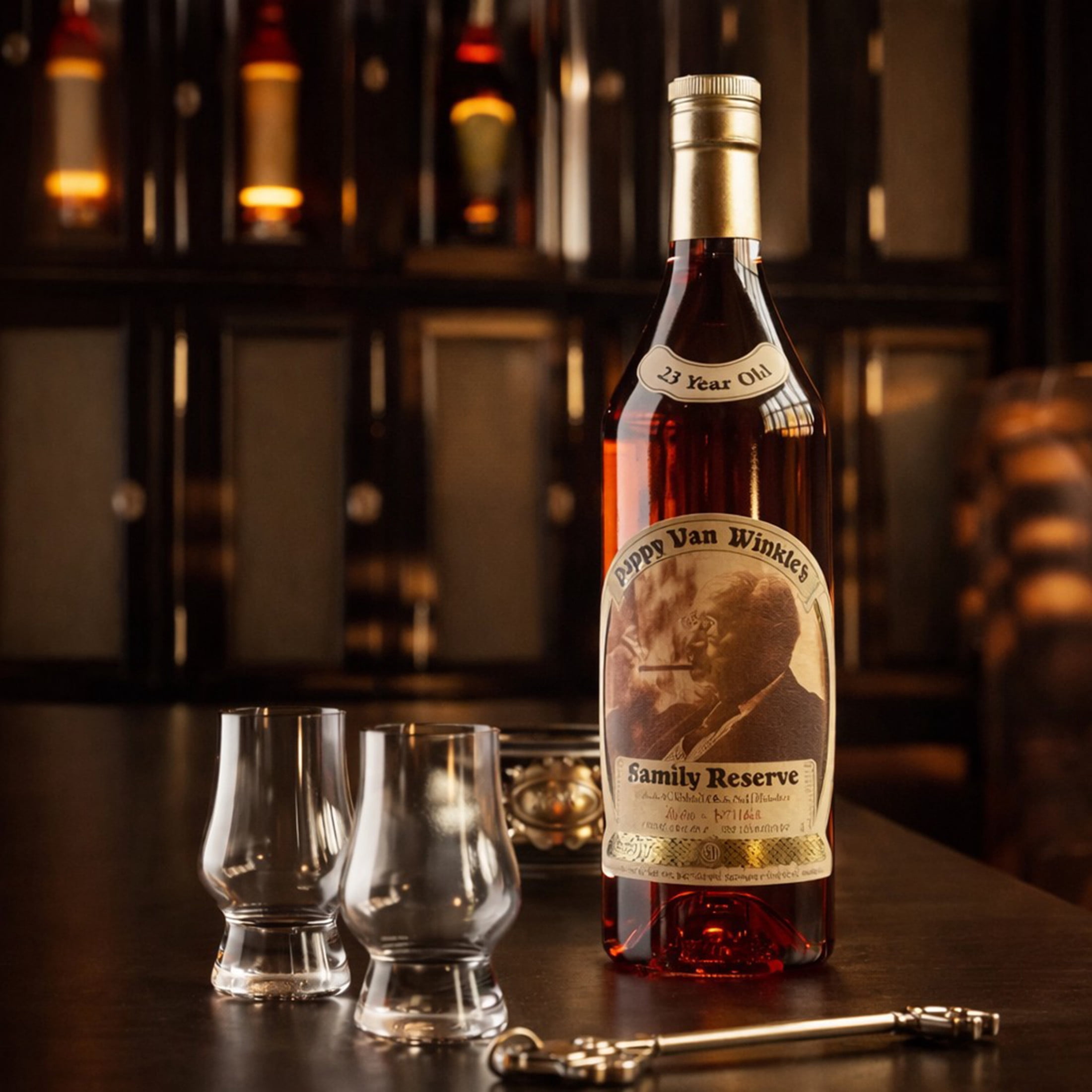 Pappy Van Winkle's Family Reserve 23 Year Kentucky Straight Bourbon, 750ml, 95.6 Proof (47.8% ABV)