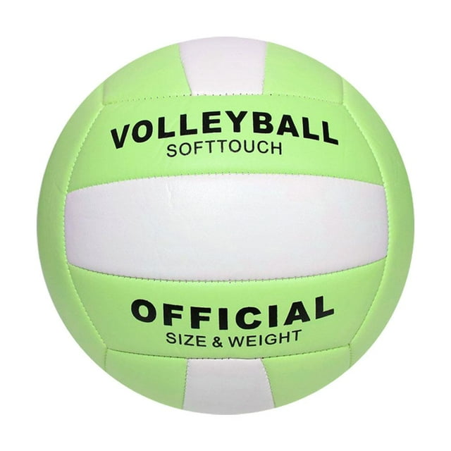 Ballons de Volleyball Intérieur Extérieur Officiels Taille 5 pour Débutant Adolescent.