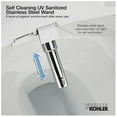 thumbnail image 5 of KOHLER K-8298-96 C3-155 Biscuit Elongated Slow-Close Heated Toilet Seat, 5 of 7