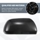 thumbnail image 4 of Cubierta de espejo lateral del conductor y pasajero de Unique Bargains para Toyota Sienna, par de fibra de carbono negra, 4 of 6