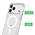 thumbnail image 3 of onn MagSafe Compatible Phone Case for iPhone 17 Pro Max - Clear, 3 of 8