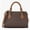 Brown, variant on Outlet Marilyn Small Color-Block Saffiano Leather Messenger Bag - Powder Blush Multi