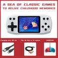 thumbnail image 2 of Consola de juegos portátil con pantalla a todo color G620 de 3,0 pulgadas con 500 consolas de juegos, 2 of 8