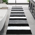 thumbnail image 1 of Alfombra de baño LOCHAS Long Runner, 60 x 150 cm, antideslizante, negra, 1 of 6
