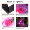 thumbnail image 4 of LaRoo Light Up Dog Collar With Nylon Stickers, Universal Glowing Accessories for Leash Harness, Silicone Waterproof LED Flashing Night Outdoor Safety, 4 of 5