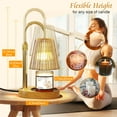 thumbnail image 4 of Fimilo Candle Warmer Lamp with Timer, Dimmable Candle Warmer for Jar Candles, Height Adjustable Wax Melts Warmer, Birthday Gifts for Women Mom, House Warming Gifts, 4 of 12