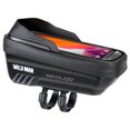 Zhuitw 1L Bike Phone Handlebar Bag with Quick Release Sun Visor Bike