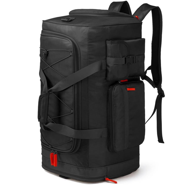 Mochila Lyweem de 70 litros para viajes con compartimento para zapatos