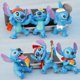 thumbnail image 1 of 6/8/10/12 Uds Disney Anime Stitch juguetes de decoración de figuritas muñecas Punto de dibujos animados de juguete regalo de cumpleaños de la muñeca de regalo de Navidad heqiyong LED, 1 of 2