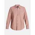 thumbnail image 5 of George Men's Poplin Shirt with Long Sleeves, Sizes S-3XL, LT-4XLT, 2XB-6XB, 5 of 5