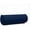 Indigo, variant on Sherry Kline Sunrise Indoor/Outdoor Neck Bolster Corded Edge Filled Pillow Eggshell 6"x18" Set of 2
