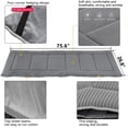 thumbnail image 3 of ABORON Adjustable 4-Position Adults Folding Camping Cot, Reclining Folding Chaise Sleeping Cots with Pillow & Mattress, 3 of 10