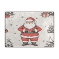 thumbnail image 5 of Yayeee Area Rugs for Living Room 6.7'x4.8' Non Slip Washable Bedroom Floor Carpet, Beige Christmas Santa, 5 of 5