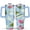 Light-blue, variant on Strawberry Flowers 40oz Tumbler - Double Wall Leak-Proof Cup - Sweet Red Berry Watercolor Art for Office Workers