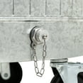 thumbnail image 6 of Permasteel Galvanized Cooler with Wheels, Offers 36-Hours Of Ice Retention, Fits Up To 110 Cans (or 24 Wine Bottles), Heavy Duty Casters, Threaded Drain Plug, Built-In Bottle Opener, 6 of 8