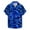 Blue, variant on Hawaiian Shirt for Men Lightweight Heart Print Graphic Tee Tops Summer Beach Short Sleeve Casual T Shirt S-XXXL