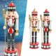 thumbnail image 1 of 2 Uds., Figuritas de de 30cm, Adorno Navideño para Estante Estilo F Macarena Figurita de Cascanueces, 1 of 8