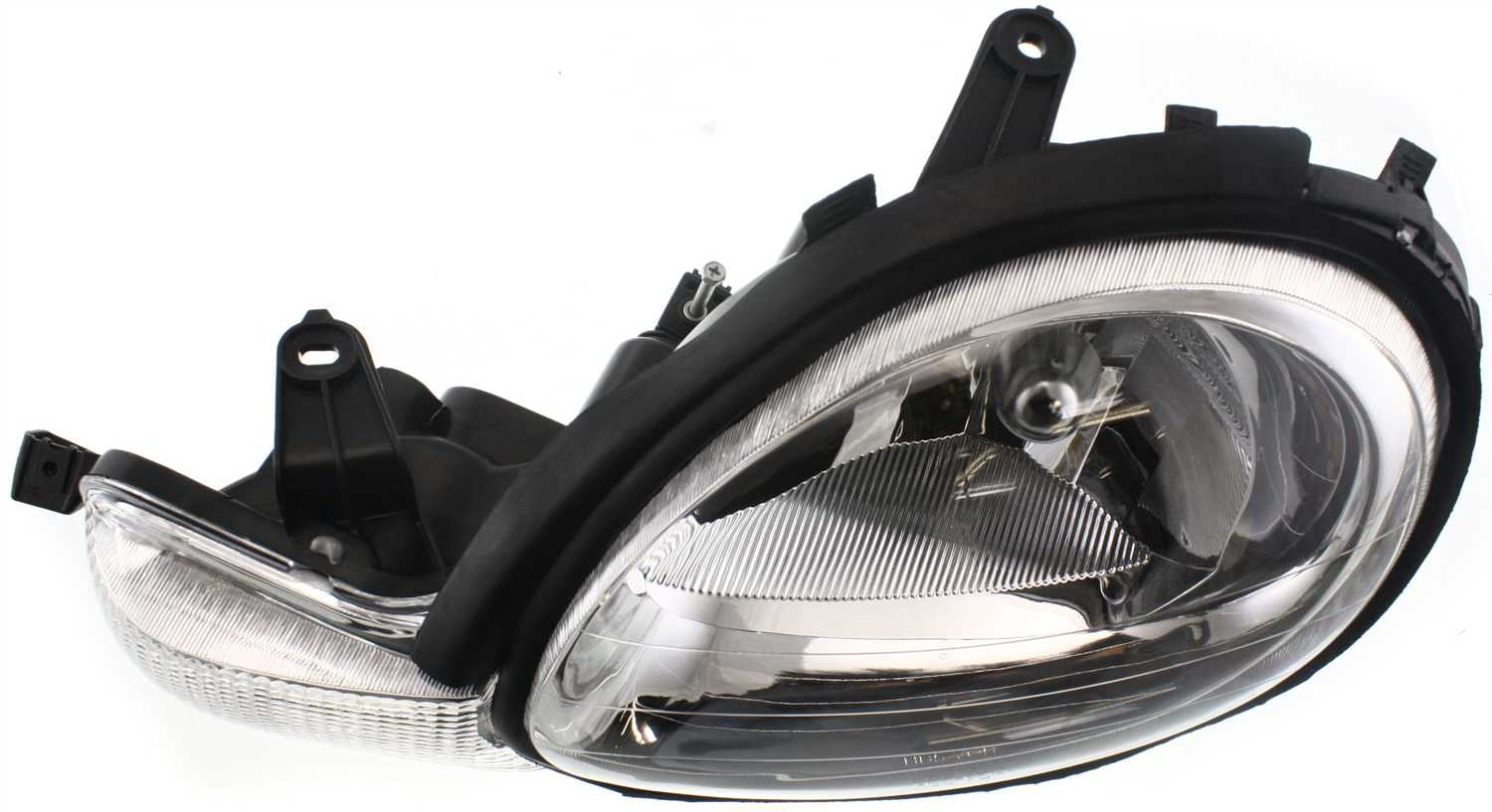 Headlight Compatible With 2000-2002 Dodge Neon 2000-2001 Plymouth Left Driver Halogen With bulb(s)