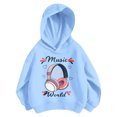thumbnail image 3 of Shadoumai Kids Hoodies Girls Printed Pattern Long Sleeve Hoodie Pullover Tops with Pocket Cute Warmth Pullover Hooded Sweatshirt Children Fall Clothes for Girls, 3 of 5