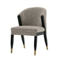 thumbnail image 7 of Manhattan Comfort Ola Dining Chair with Solid Wood Frame in Stone  - Set of 2, 7 of 7