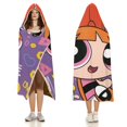 thumbnail image 3 of The Powerpuff Girls Wearable Blanket Cloak Arctic Velvet Hooded Blanket Soft Fuzzy Hoodie Blanket Cape for Adults Kids 50"x60", 3 of 8