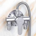 thumbnail image 2 of Stainless Steel Shower Faucet Hot And Cold Water Mixer Wall Mounted SZRH A-M, 2 of 2