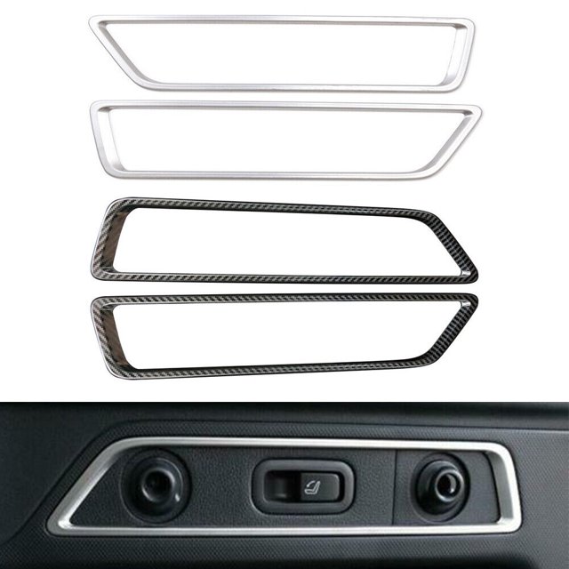 Apto para Subaru Forester SK 2019 2020 2X Cubierta de botón de interruptor de maletero trasero de coche Decoración -