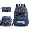 thumbnail image 1 of Mochila escolar The Last of Us para niños y niñas, juego de bolsos de hombro, Mochilas diarias, 3 piezas, parte 2 comercio de xuanjing unisex, 1 of 2