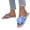 Blue, variant on 3D Orchid Flower Thong Slides, Summer Vacation Walking Slippers, Y2k Sandals, Women's Flower Flat Sandals Cute Square Toe Flip Flops Thong Dressy Vacation Summer 2026 Slides Shoes, Pink 5.5