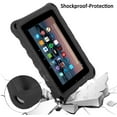 thumbnail image 3 of EpicGadget Case for Amazon Fire 7 inch Tablet (12th Generation, 2022 Released) - Lightweight Protective Shock Proof Kids Friendly Cover Case, Free Fire 7 Screen Protector + 1 Stylus (Black), 3 of 4