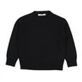 thumbnail image 2 of Esho Toddler Kids Long Sleeve Solid Sweaters Pullovers, Little Girls Boys Casual Crewneck Knitted Tops, 1-7T, 2 of 5