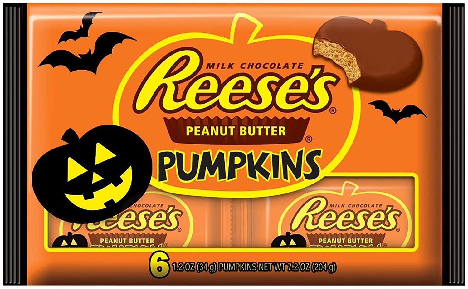 Reeses Peanut Butter Pumpkins6 Ct