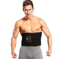 thumbnail image 3 of Qiilu Yoga Slim Fit Waist Belt Trimmer Exercise Weight Loss Burn Fat Body Shaper, 3 of 7