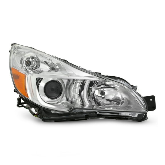 AKKON - Fits 2013 2014 Subaru Legacy | Outback Projector Chrome Headlights HeadLamp Passenger Right Only