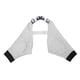 thumbnail image 1 of Soporte transpirable y ajustable para lesiones en las patas delanteras, gris/negro, talla S, soporte suave para patas de perro, 1 of 8