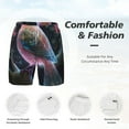 thumbnail image 5 of Lsque Mens Swim Trunks Bird 3 Pattern - Bathing Suit Compression Liner - Beach Swim Shorts Swimwear - (S-3XL) - Stretch Quick Dry -XX-Large, 5 of 9