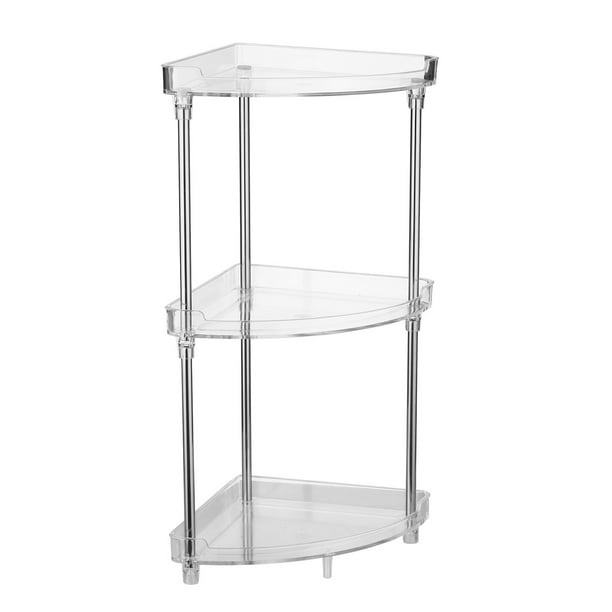 3Tier Corner Storage Organizing Caddy Stand for Bathroom Vanity
